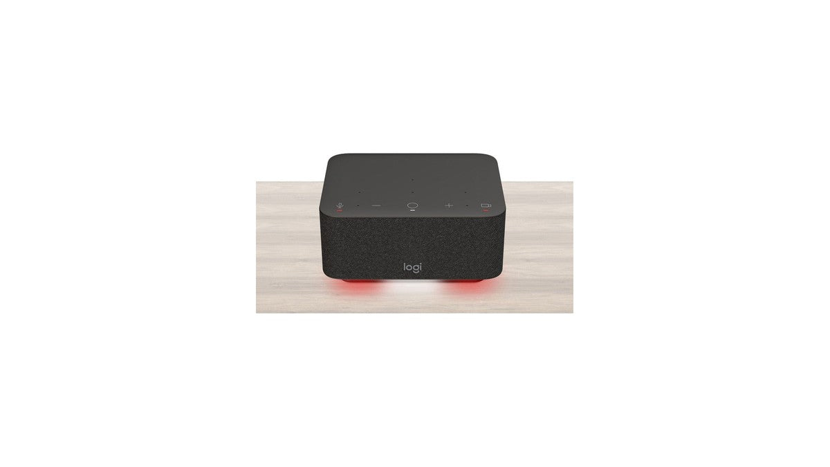 Logitech Logi Dock UC USB-C docking station in graphite