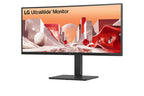 LG 34" (21:9) Wqhd Curved Ips, Hdmi(2), Dp, Usb-C, 90W, Lan, Cam, Kvm, H/Adj, Vesa, 3Yr