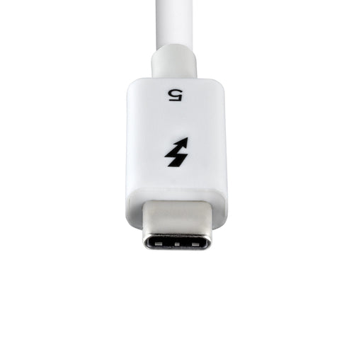 Startech 1.5Ft (50Cm) Thunderbolt 5 Cable, 80Gbps, Certified - White, Ltw