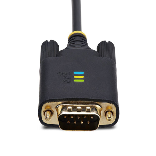 Startech 10Ft (3M) USB To Serial Adapter Cable, Com Retention, Interchangeable Screws/Nuts