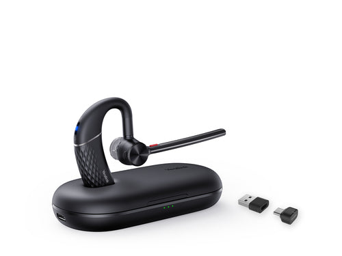 Yealink (Bh71-Pro) Ms Mono Bt Headset W/Charge Case,Bt51 Dongle,Mobile/Pc,Usb-C/A Adapter