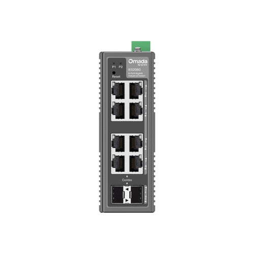 Tp-Link Omada 8-Prt Indust Managed Gigabit Switch, Gbe(6), Sfp Combo(2), 5Yr