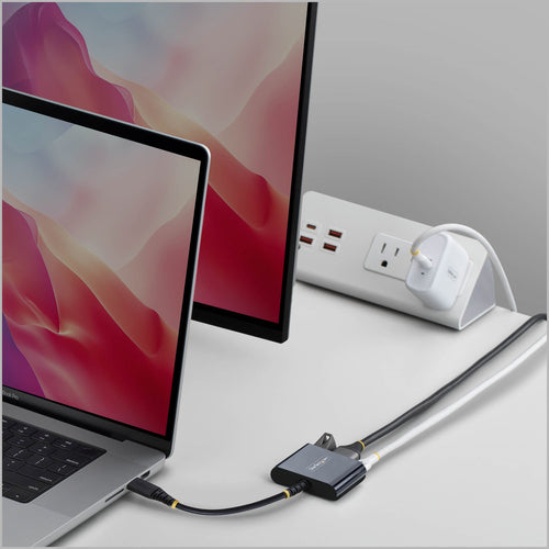 Startech Usb-C HDMI Multiport Hub, 140W, 4K 60Hz, USB 5Gbps, Black, 3 Yr