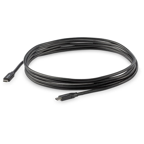 Startech 3M Usb-C 2.0 Cable, 5A Pd, TB 3 Compatible, Black, 2Yr