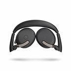 Jabra Wireless Evolve2 65 Flex Ms Stereo Bt Headset W/Charging Stand + Link390A, Usb-A