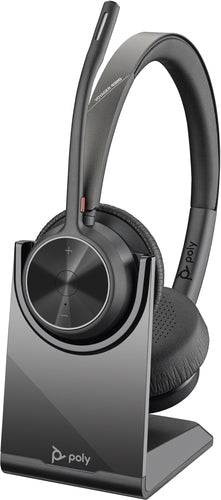 HP Poly Voyager 4320 Oth Wireless Uc Stereo Headset W/Charging Stand, Bt700 Dongle , Usb-C