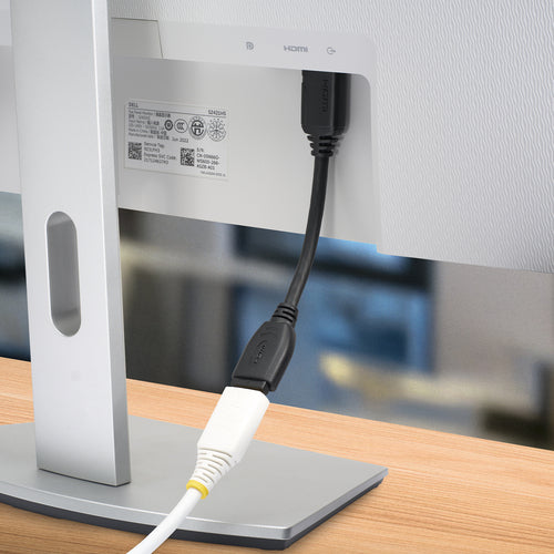 Startech 6In HDMI 2.0 Port Saver Cable - Gripping Connector - 4K 60Hz Ltw