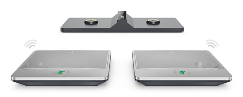 Yealink (Cpw90Package) Cpw90 Wireless Mics(2), Pwr Adapter,Charger Cradle, 1.8M USB Cable