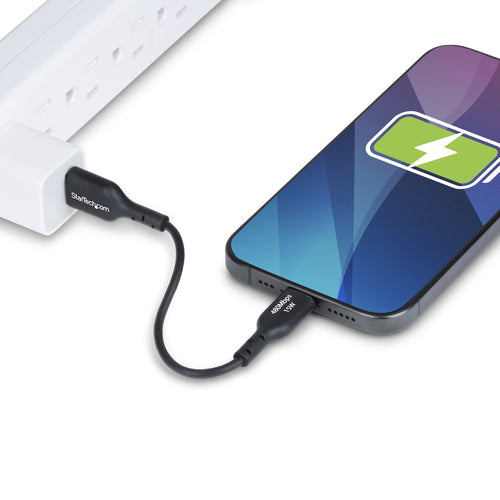 Startech 6In (15Cm) Usb-A To Usb-C Charging Cable, Charger Cord, Ltw