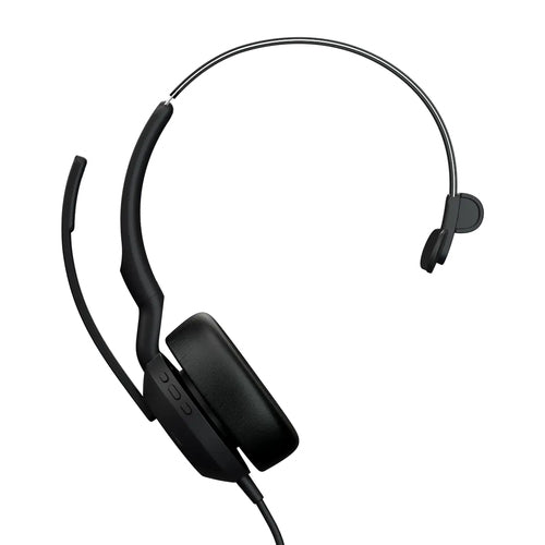 Jabra Evolve2 50 Corded Ms Mono Anc Headset, Usb-C/A With Bluetooth (Req USB Connection)