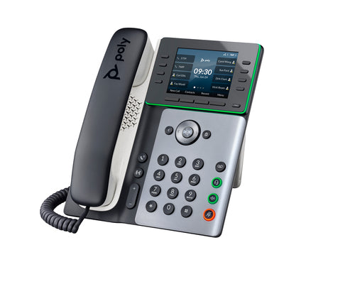 HP Poly Edge E320 Ip Phone, Noiseblock Ai And Acoustic Fence, Usb-C, Bluetooth Compatible
