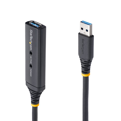 Startech 10M USB 3.0 A To A Extension Cable, M/F, Black, Led, Ltw
