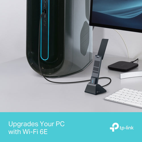 Tp-Link Archer Axe3000 Wi-Fi 6E Tri-Band USB 3.0 Adapter, High Gain, 3Yr
