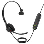 Jabra Engage 40 UC Mono Headset, Inline Link, USB-A