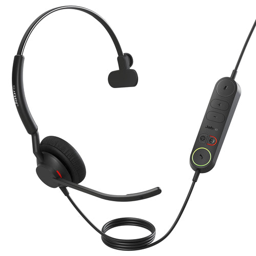 Jabra Engage 40 Uc Mono Headset, Inline Link,Usb-A