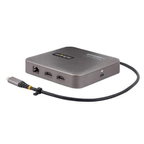 Startech 0.55M Usb-C Multiport Adapter,100W, Usb(1), 4K Hdmi(2), Rj45(1), Sd/Mmc, 3Yr