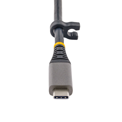 Startech 0.55M Usb-C Multiport Adapter,100W, Usb(1), 4K Hdmi(2), Rj45(1), Sd/Mmc, 3Yr