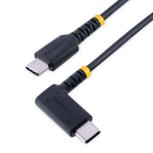 Startech 3Ft (1M) Usb-C Fast Charging Cable, Rugged, Right-Angled, Charge & Sync, 60W (3A)