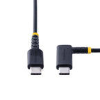Startech 3Ft (1M) Usb-C Fast Charging Cable, Rugged, Right-Angled, Charge & Sync, 60W (3A)
