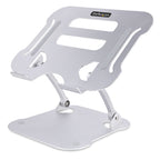 StarTech Laptop Stand For Desk, Ergonomic Laptop Stand Adjustable Height, Aluminum, Portab