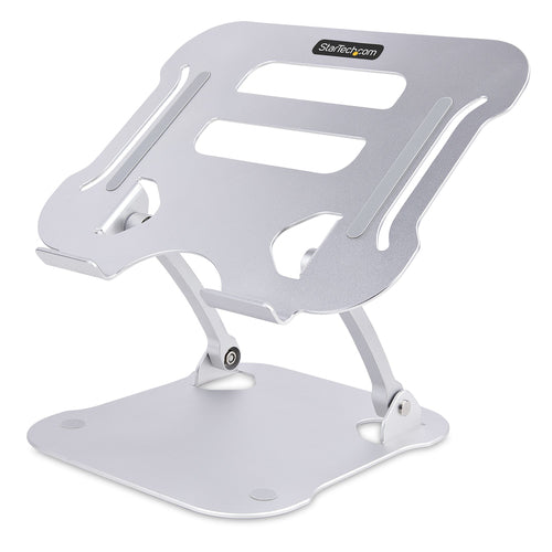 Startech Laptop Stand For Desk, Ergonomic Laptop Stand Adjustable Height, Aluminum, Portab