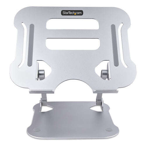 Startech Laptop Stand For Desk, Ergonomic Laptop Stand Adjustable Height, Aluminum, Portab