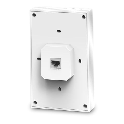 Tp-Link Omada Ax3000 Wi-Fi 6 Dual-Band Wall Plate Access Point, Gbe(4), Poe(1), 5Yr