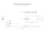 Startech 4-Port USB Hub - USB 3.0 5Gbps, Bus Powered, Usb-A To 4X Usb-A Hub W/ Optional Au