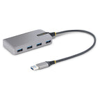 StarTech 4-Port USB Hub, USB 3.0 5Gbps, Bus Powered, USB-A To 4X USB-A Hub W/ Optional Au