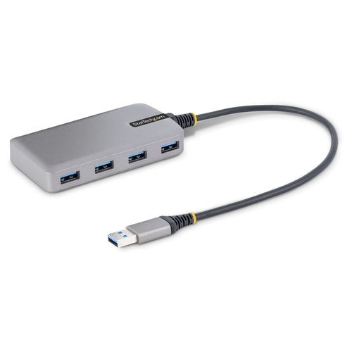 Startech 4-Port USB Hub - USB 3.0 5Gbps, Bus Powered, Usb-A To 4X Usb-A Hub W/ Optional Au