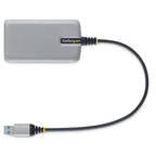 Startech 4-Port USB Hub - USB 3.0 5Gbps, Bus Powered, Usb-A To 4X Usb-A Hub W/ Optional Au