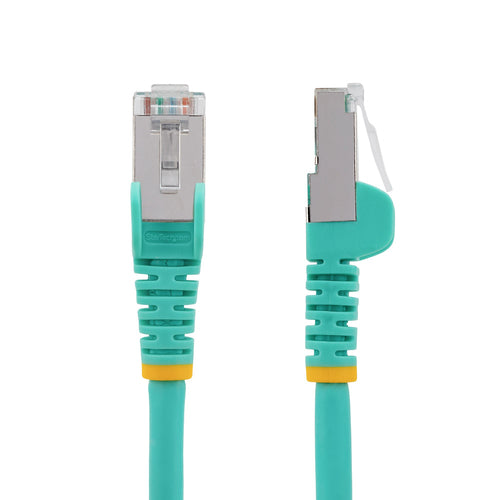 Startech 3M Aqua Cat6A S Ftp Snagless Patch Cable Lszh