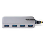 Startech 4-Port Usb-C Hub - 5Gbps - Bus Powered - USB C To 4X Usb-A Hub W/ Optional Auxili