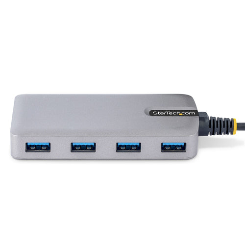 Startech 4-Port Usb-C Hub - 5Gbps - Bus Powered - USB C To 4X Usb-A Hub W/ Optional Auxili