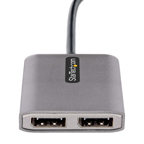 Startech 2 Port Usb-C Mst Hub, Dp Multi-Monitor Adapter, 2X 4K 60Hz 3 Yr