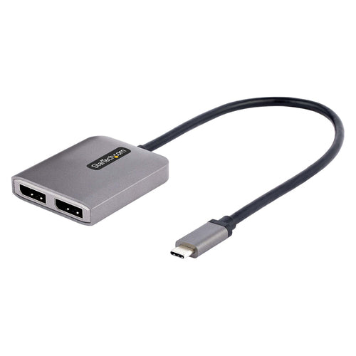 Startech 2 Port Usb-C Mst Hub, Dp Multi-Monitor Adapter, 2X 4K 60Hz 3 Yr