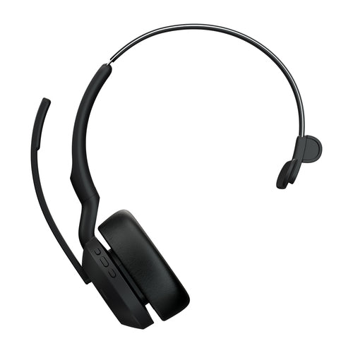 Jabra Wireless Evolve2 55 Uc Mono Bluetooth Anc Headset+Link390C, Usb-C
