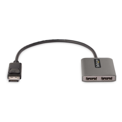 Startech 2 Port Displayport Mst Hub, Dual 4K 60Hz Multi-Monitor Adapter 3 Yr