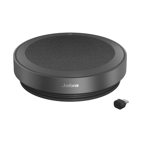 Jabra Speak2 75 Ms Speaker, Omni Direction Mic, Bluetooth,Link 390C Ms Adapter, Usb-C
