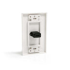 Startech Single Outlet Female HDMI Wall Plate, White