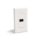 StarTech Single Outlet Female HDMI Wall Plate, White