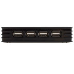 Startech 7 Port Compact Black USB 2.0 Hub - Taa