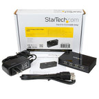 Startech 7 Port Compact Black USB 2.0 Hub - Taa