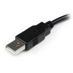 Startech 0.15M Usb2.0 A Toa Extension Cable, M/F, Black, Ltw