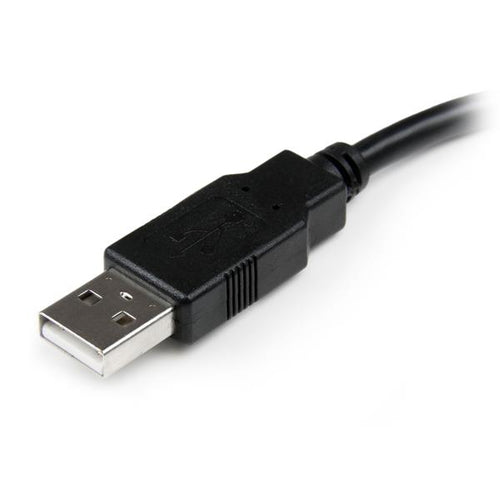 Startech 0.15M Usb2.0 A Toa Extension Cable, M/F, Black, Ltw