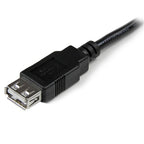 Startech 0.15M Usb2.0 A Toa Extension Cable, M/F, Black, Ltw