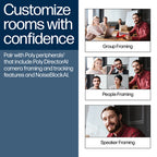 HP Poly G62 Modular Android Video Conferencing System With Mounting Plate Kit