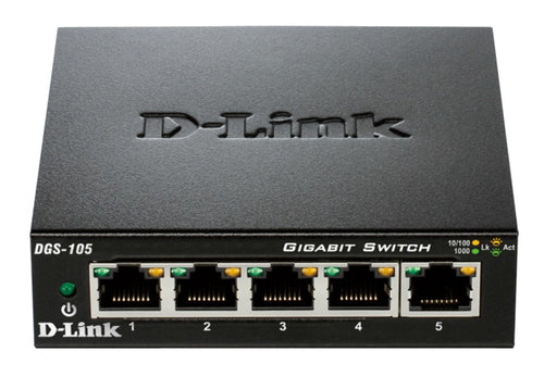 D-Link 5-Port Gigabit Desktop Switch (Metal Housing)