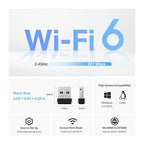 Tp-Link Archer Ax300 Wi-Fi 6 USB Adapter, 3Yr