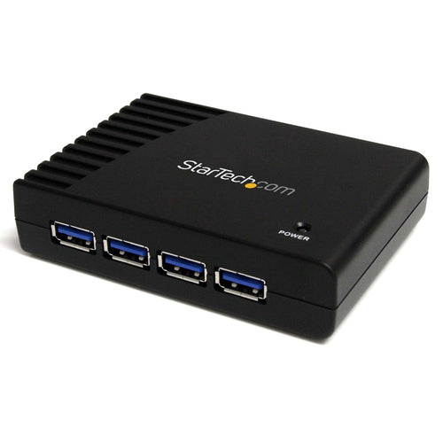 Startech 4 Port Black Superspeed USB 3.0 Hub - 4 Port USB 3.0 Hub 2Yr